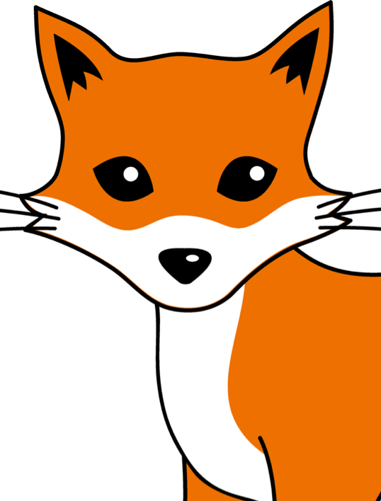 In This Flow-board I'm Going To Tell You About How - Foxclip Art - Png Download (538x708), Png Download