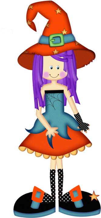 Witches - Cartoon Clipart (800x800), Png Download