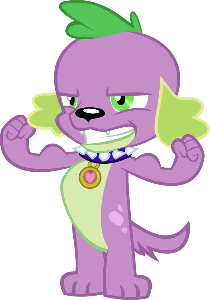 Red4567, Bipedal, Collar, Dog, Equestria Girls, Equestria - Mlp Spike Wings Vector Clipart (716x1024), Png Download