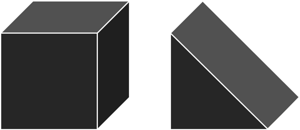 The Wooden Blocks - Outline Of Wooden Blocks Clipart (1500x580), Png Download