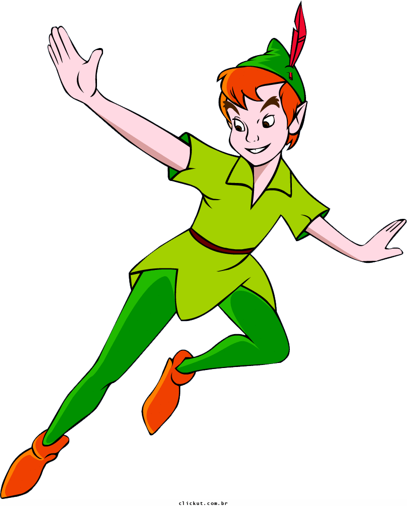 Quinta-feira, 27 De Outubro De - Peter Pan Clipart (806x1001), Png Download
