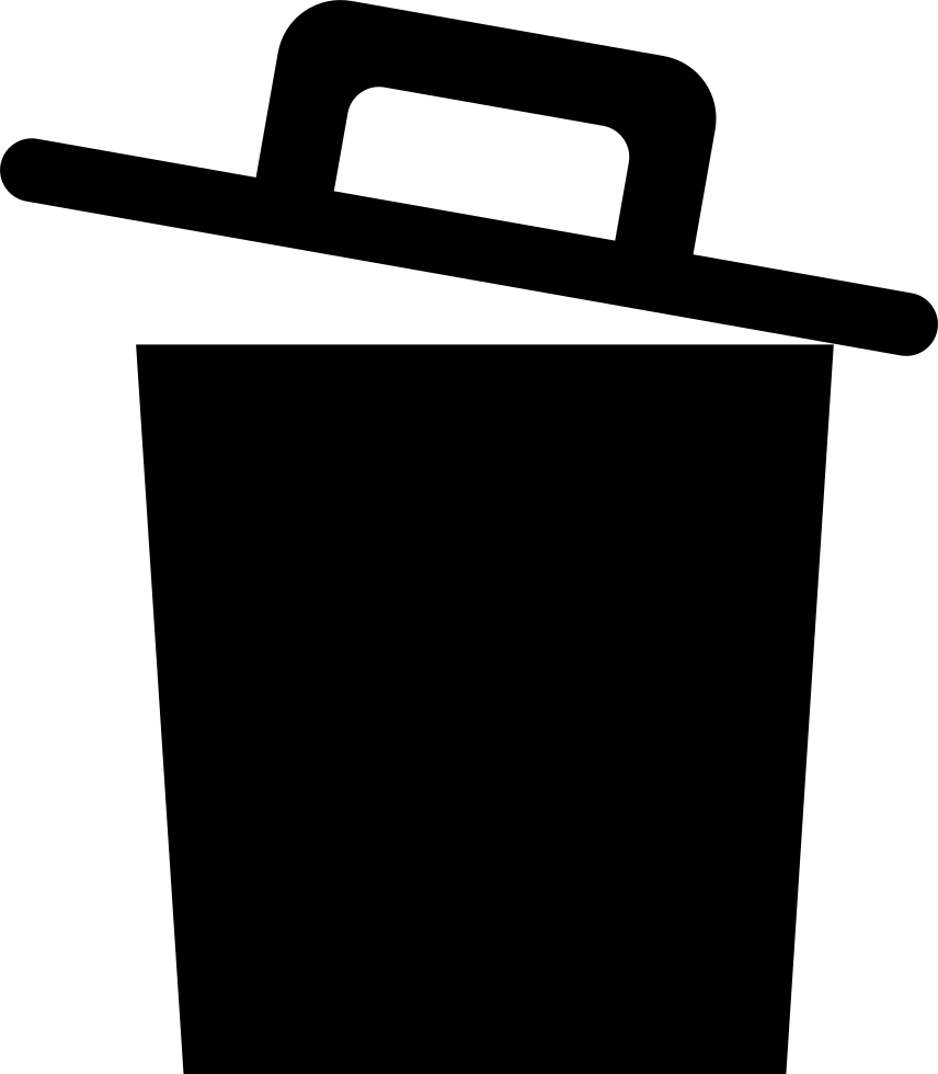 Recycle Bin Comments Clipart (856x980), Png Download