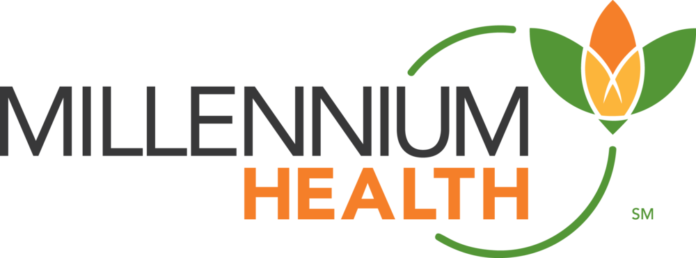 Millennium Health - Millennium Health Logo Clipart (1000x372), Png Download