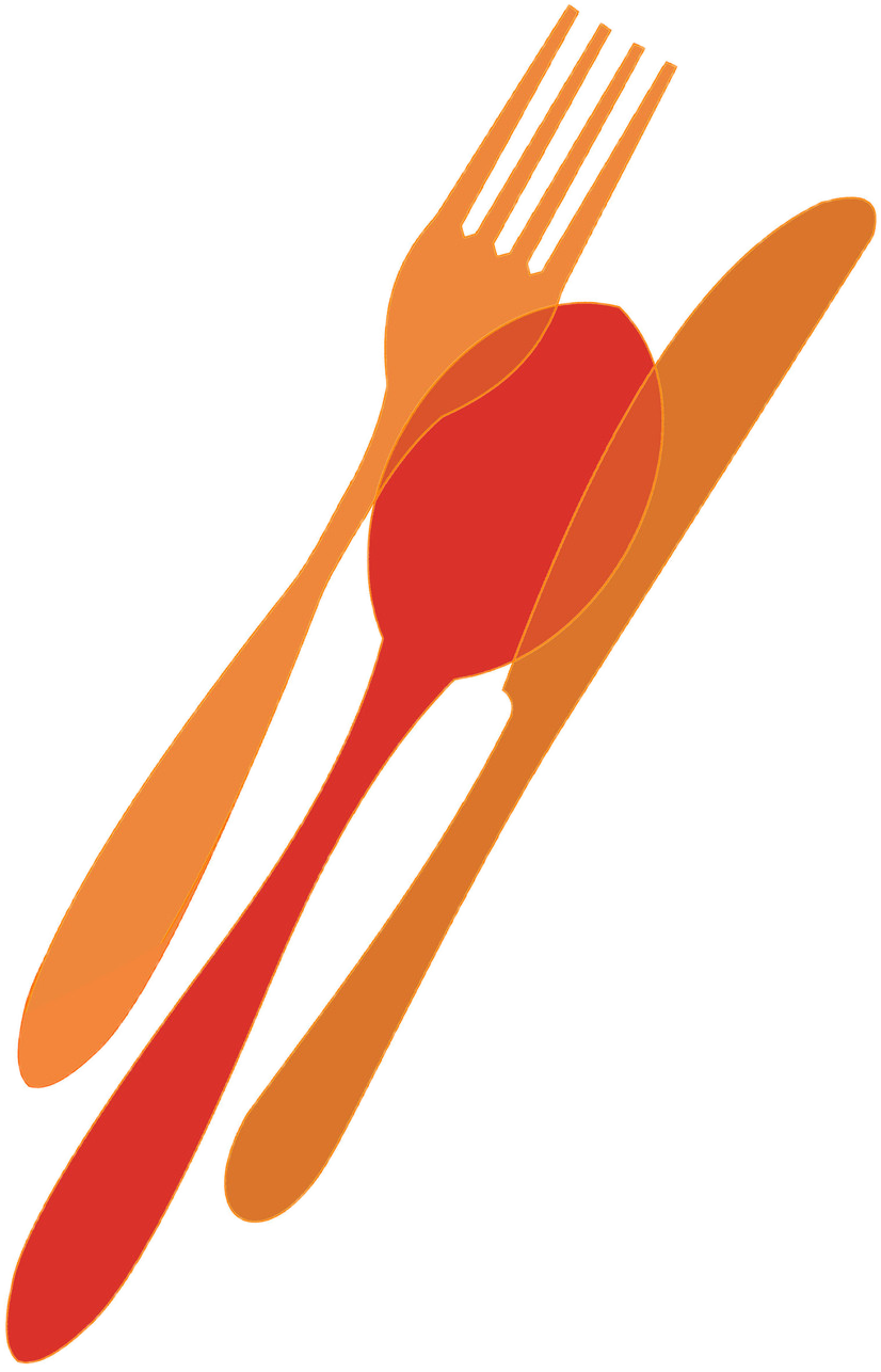 Connect With Us On Social Media - Caterers Spoon Logo Png Clipart (852x1298), Png Download