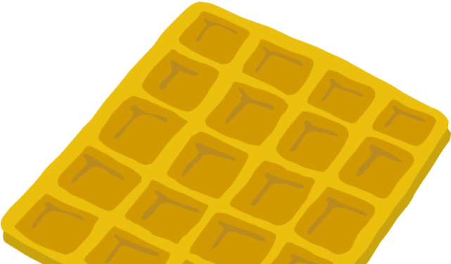 Waffle Clipart (640x480), Png Download