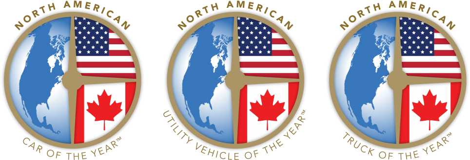 North American Car Utility And Truck Of The Year Awards - North American Car Of The Year Clipart (1024x398), Png Download