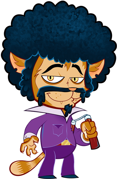Cat Scratch Fever™ - Cartoon Clipart (700x700), Png Download