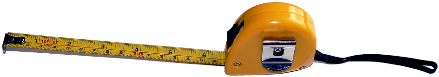 Tape Measure Cliparts 13, Buy Clip Art - Tape Measure - Png Download (960x640), Png Download