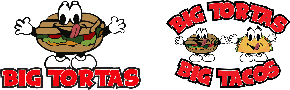Logo Bt Btbt - Tortas Y Tacos Animados Clipart (1214x379), Png Download