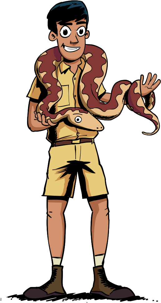 Leonardo Bear - Zoo Keeper - Bear Clipart (1000x1000), Png Download