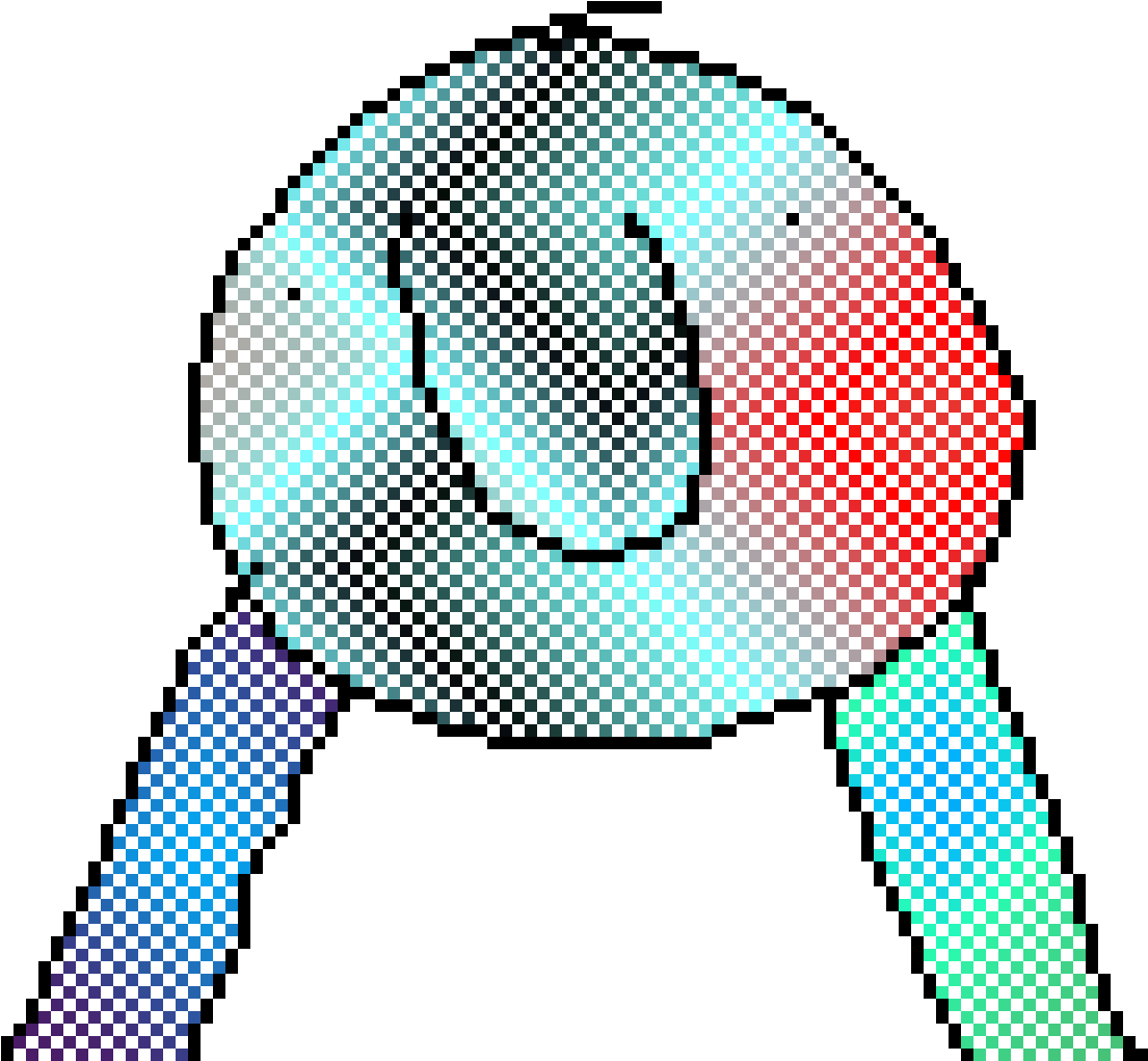 Study Hall Is Very Boring - Cross-stitch Clipart (1200x1200), Png Download