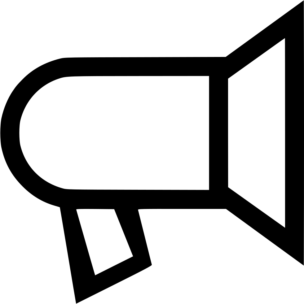 Broadcast Megaphone Comments - Communication Clipart (981x982), Png Download