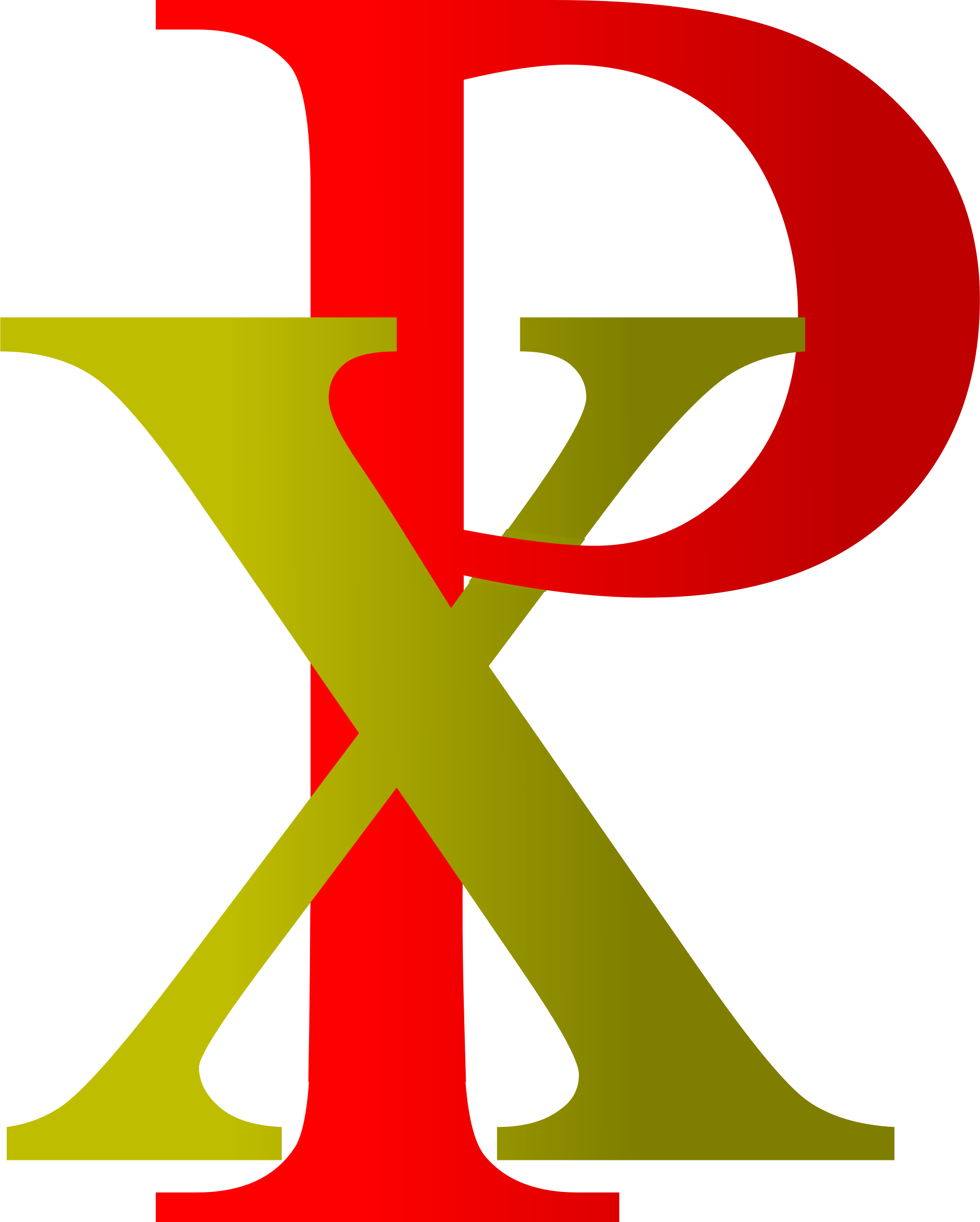Chi Rho Clipart - Png Download (642x800), Png Download