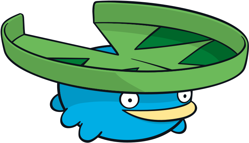 The Dumb But Fun Category Is, You Know, ¯\ /¯ Lotad, - Pokemon Dream World Lotad Clipart (800x462), Png Download