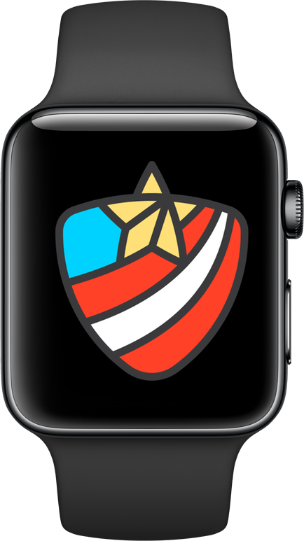2018 Veterans Day - Veterans Day Apple Watch Clipart (434x773), Png Download