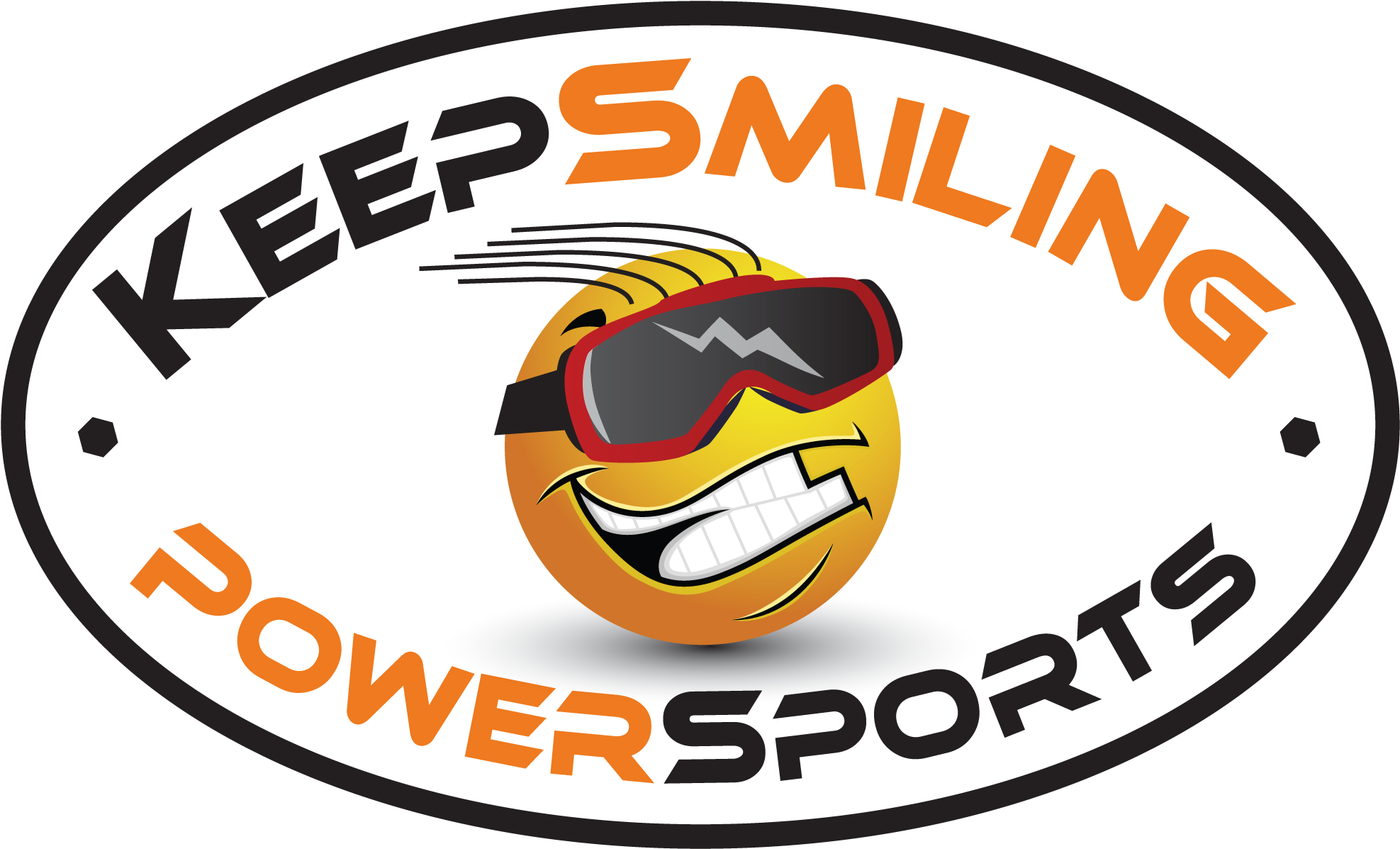 Keep Smiling Powersports - Logo Clipart (1990x1212), Png Download