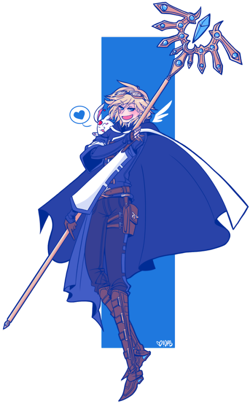 Destiny-islanders - Mokona Clipart (502x810), Png Download