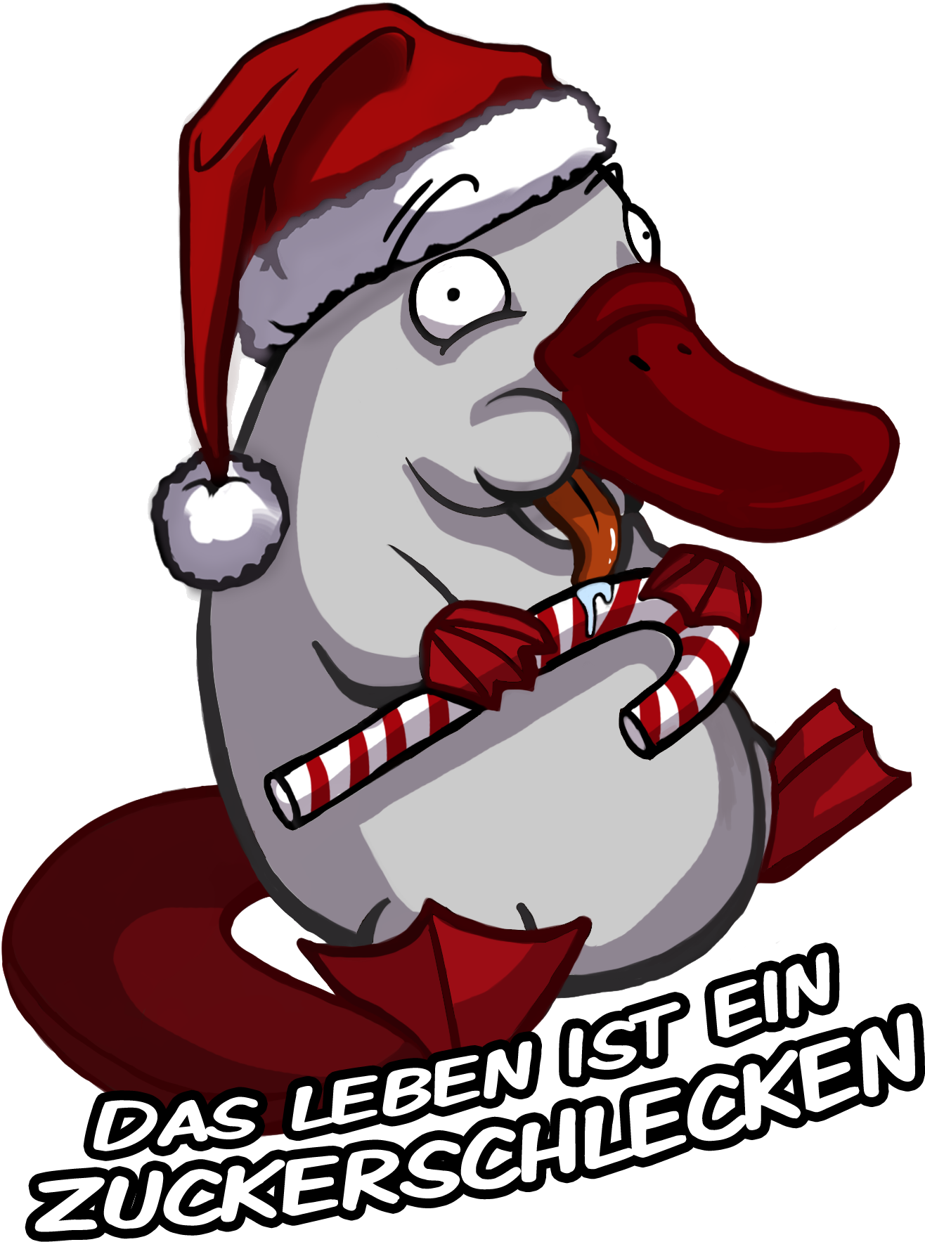 #schnabeltier #platypus #merchandise #deponia #daedalic - Schnabeltier Deponia Clipart (1488x1965), Png Download