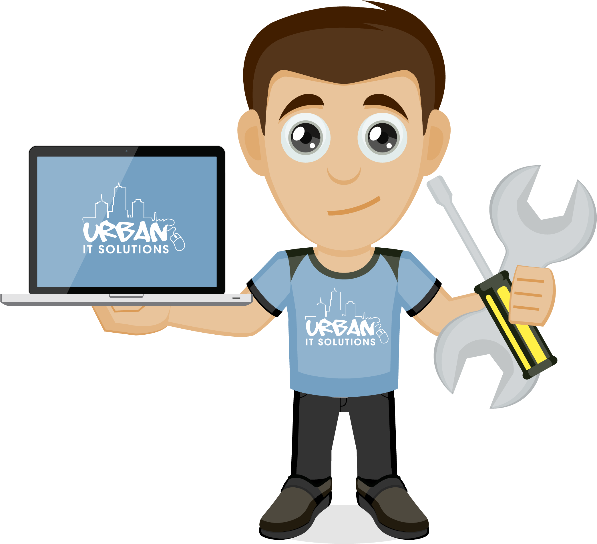 To Urban It - Cartoon Clipart (2220x2091), Png Download