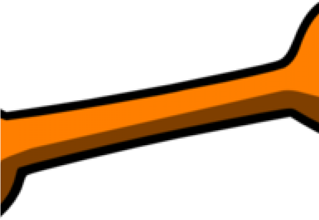 Bone Clipart Orange - Dog - Png Download (640x480), Png Download