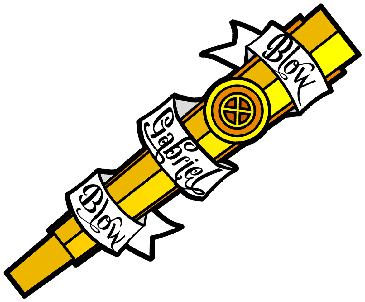 The Horn Of Gabriel Clipart (1200x1006), Png Download