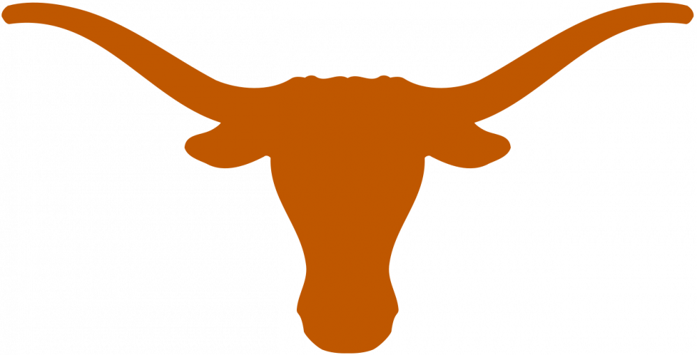Texas - Texas Longhorns Logo Png Clipart (1000x509), Png Download
