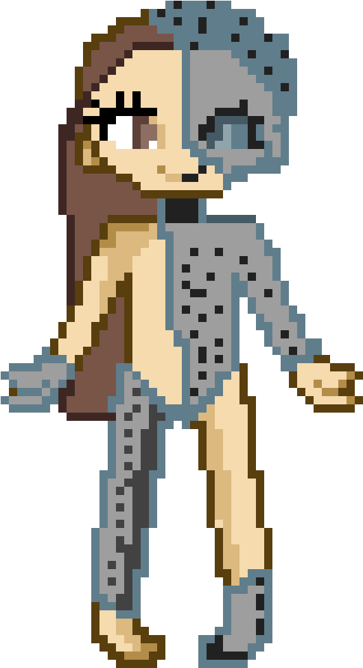 Cyborg Me By Pinkstar - Cartoon Clipart (1200x1200), Png Download