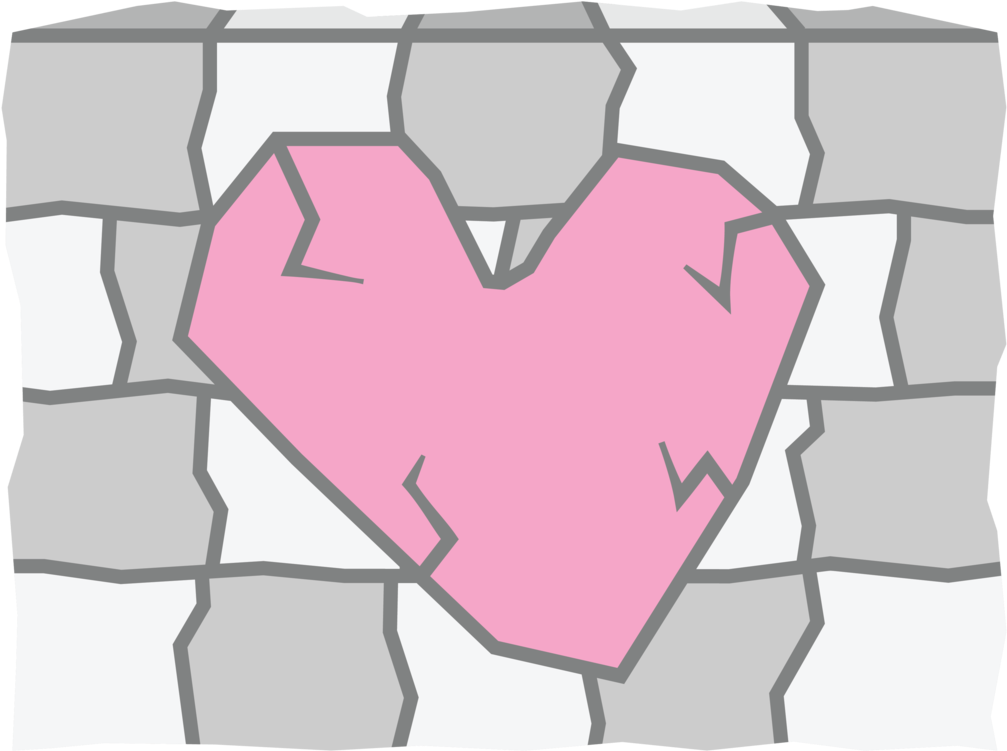 Artist Showtimeandcoal Brick Wall Cracks Cutie Clipart (1024x1024), Png Download