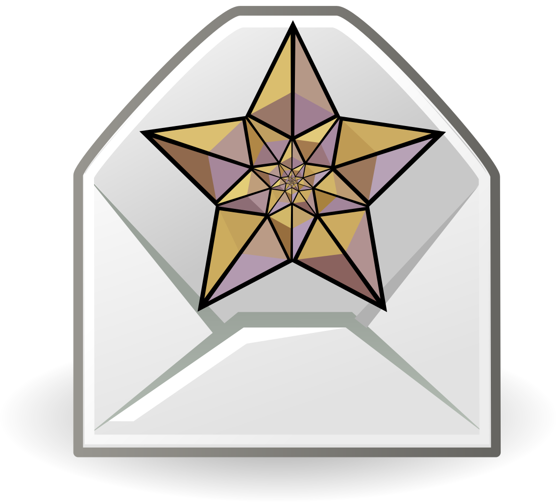 ᱨᱮᱫ - Featured Envelope - Svg - Envelope Clipart (1142x1024), Png Download