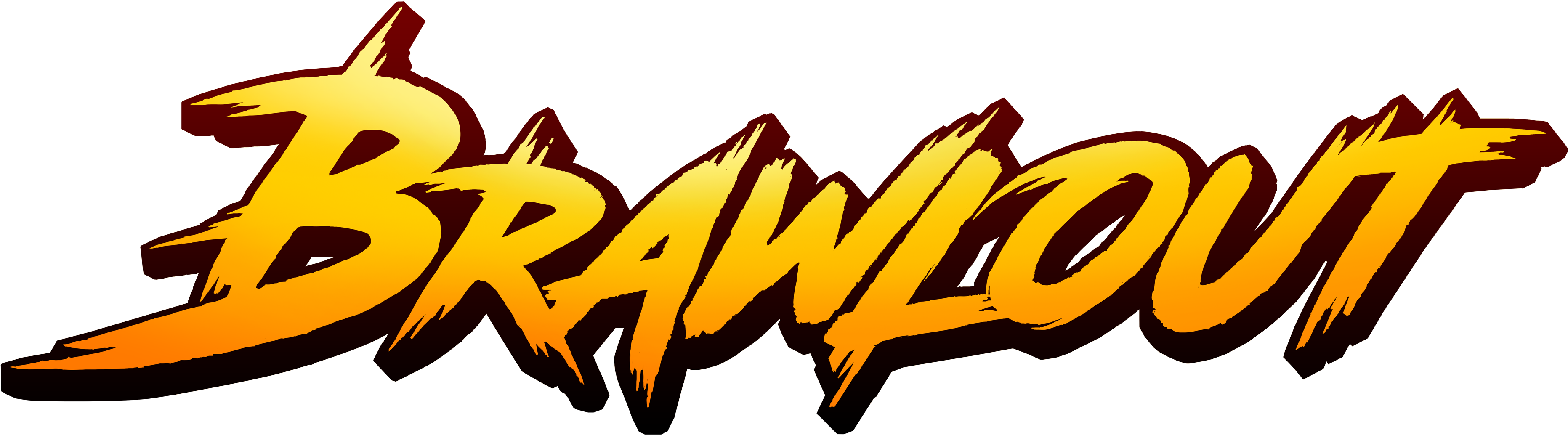 Angry Mob Games Reveals Volt - Brawlout Logo Png Clipart (4000x1341), Png Download