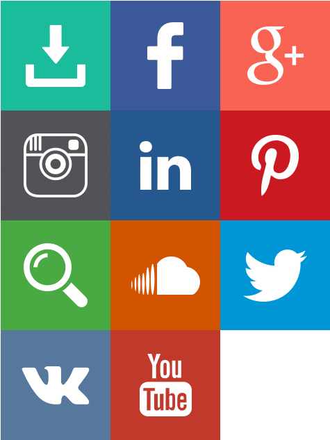 Social Media Logo Gif - Social Media Platform Logos Clipart (600x684), Png Download