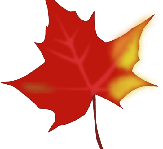 Autumn Leaves Clipart Large - Free Clipart Fall Leaf - Png Download (640x480), Png Download