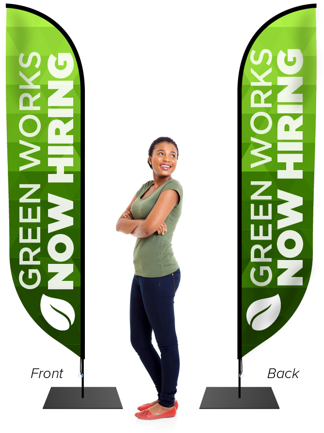 Double Sided - Double Sided Feather Flags Clipart (706x921), Png Download