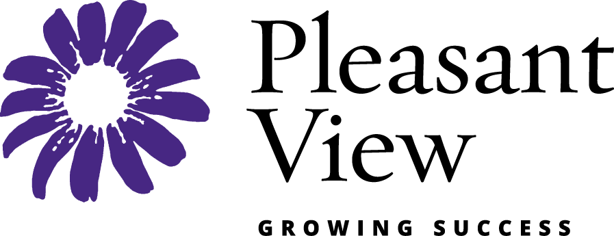 Home - Pleasant View Gardens Logo Clipart (897x345), Png Download