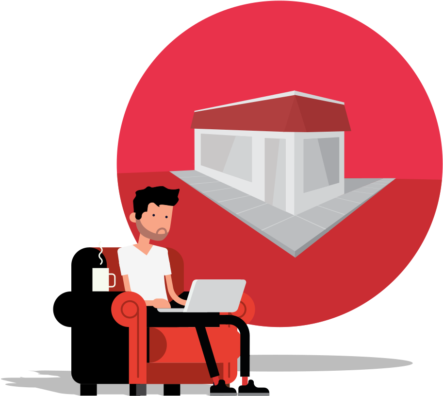 Brochure Site Icon - Sitting Clipart (988x906), Png Download