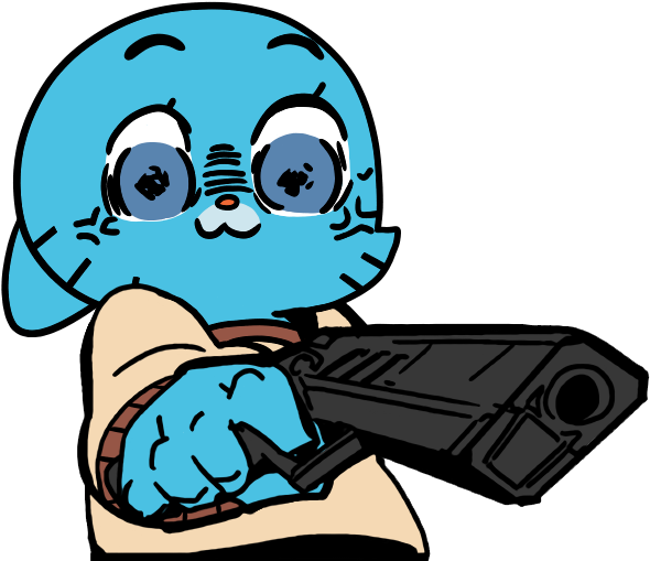 @blabberdookie As A Gumball Fan, That Robot Is Better Clipart (662x540), Png Download
