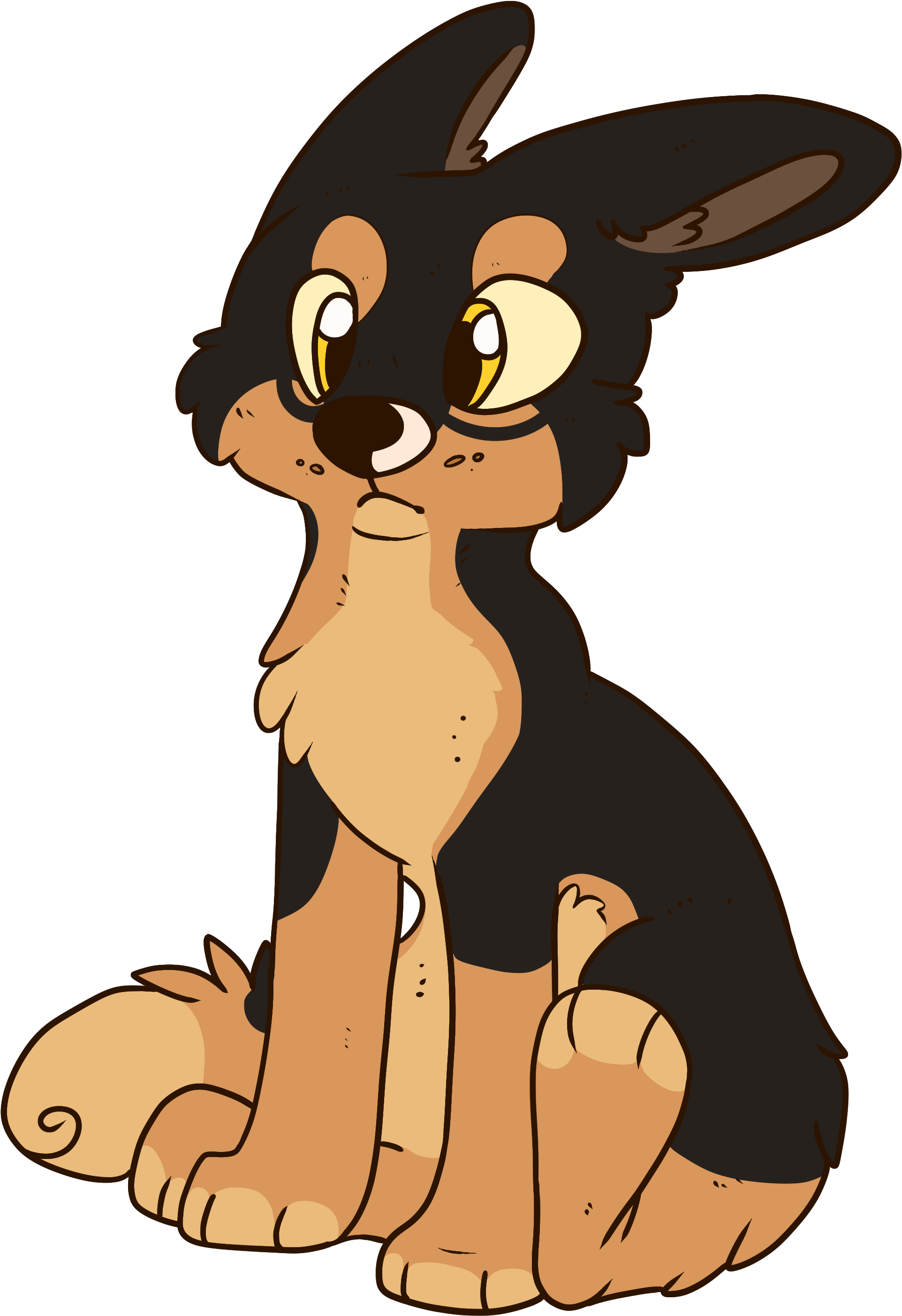 Jag In A Jungle - Cartoon Clipart (2322x3013), Png Download