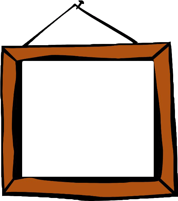 Cartoon Frame Church Room Final Cuts Pinterest Brown - Poveste De Pe Net-3d [book] Clipart (646x687), Png Download