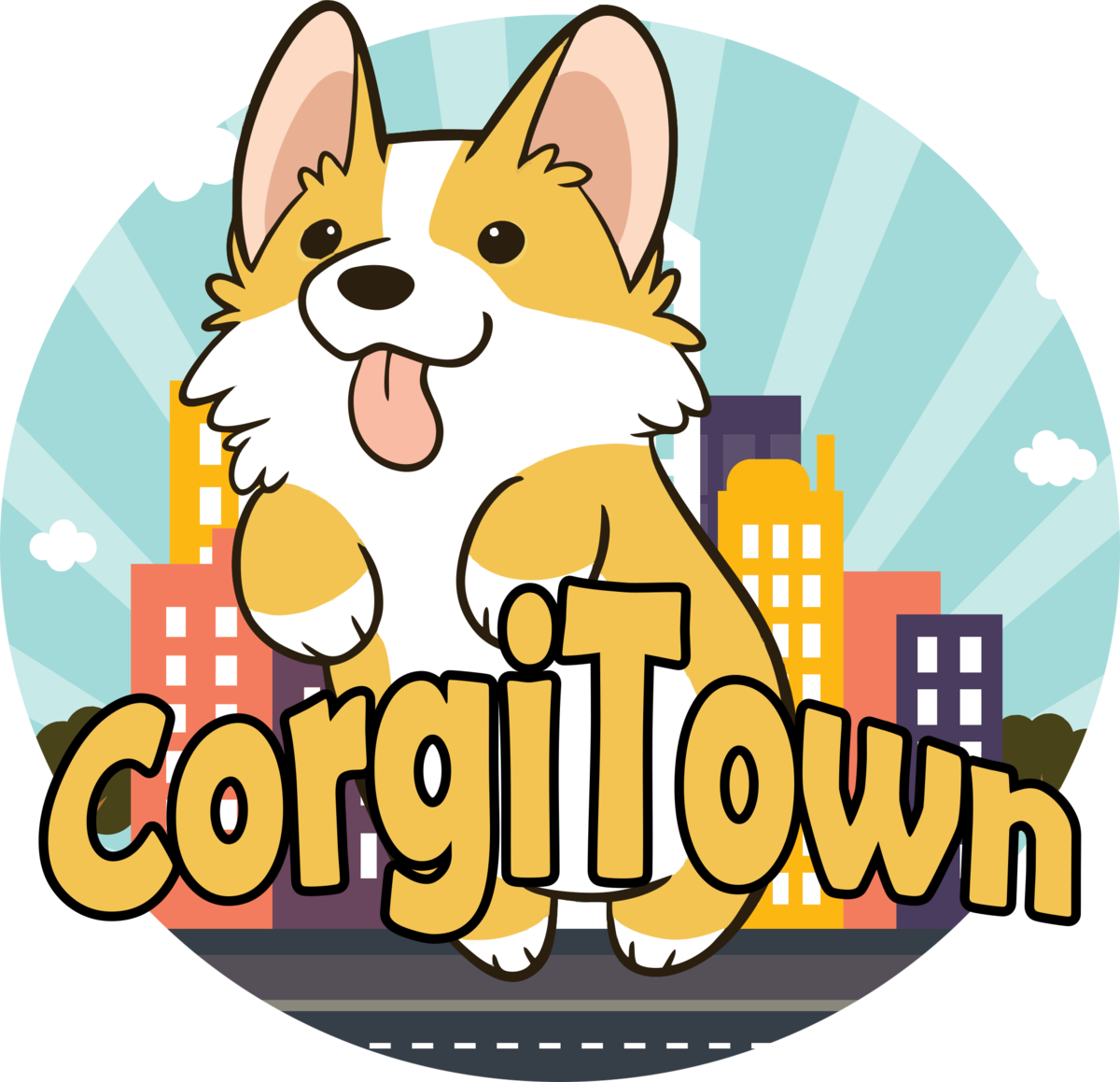 Corgi Clipart Transparent Tumblr - Dog - Png Download (1200x1159), Png Download