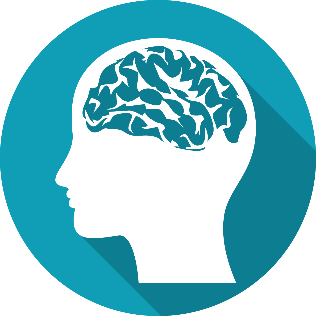 Hoofd Hersenen Toepassingen - Brain6 Keramik Stern-ornament Clipart (1340x1340), Png Download