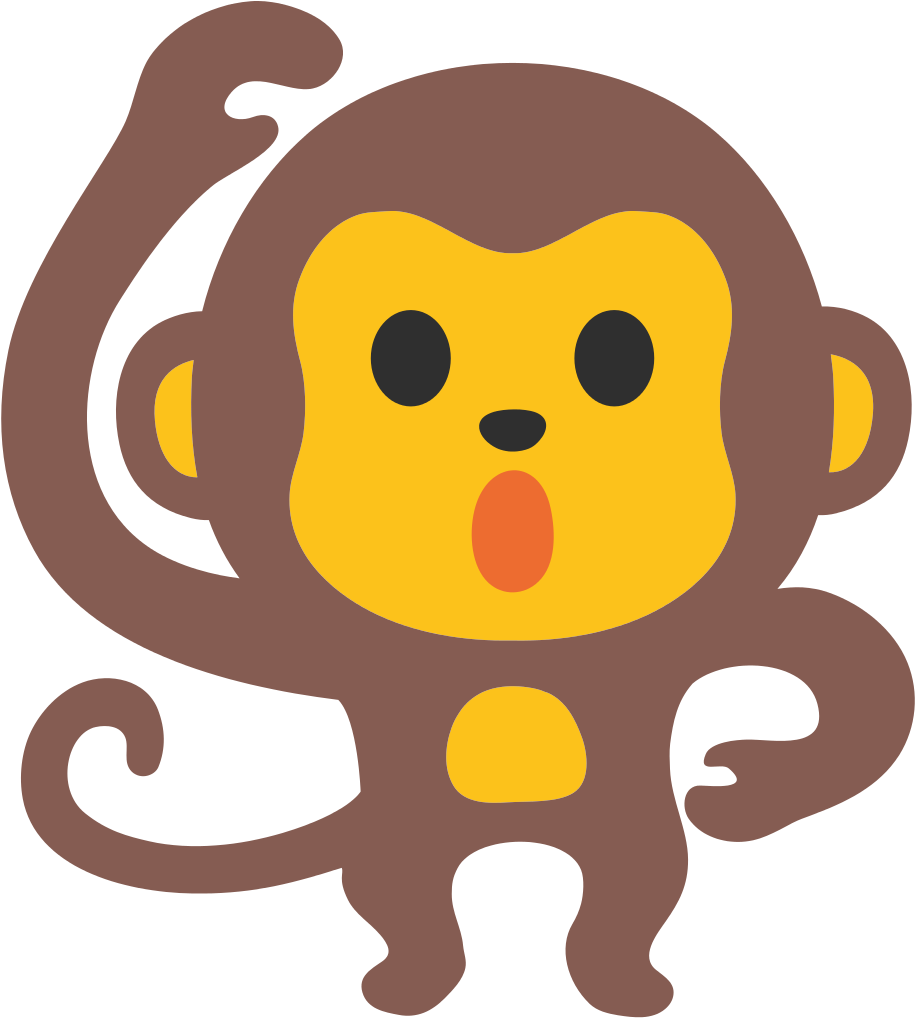 Monkey Emoji Clipart 🐒 Emoji Png Download Full Size Clipart