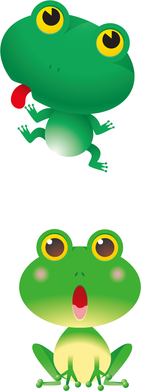 Red Eyed Tree Frogs Cartoons Clipart (1500x1500), Png Download