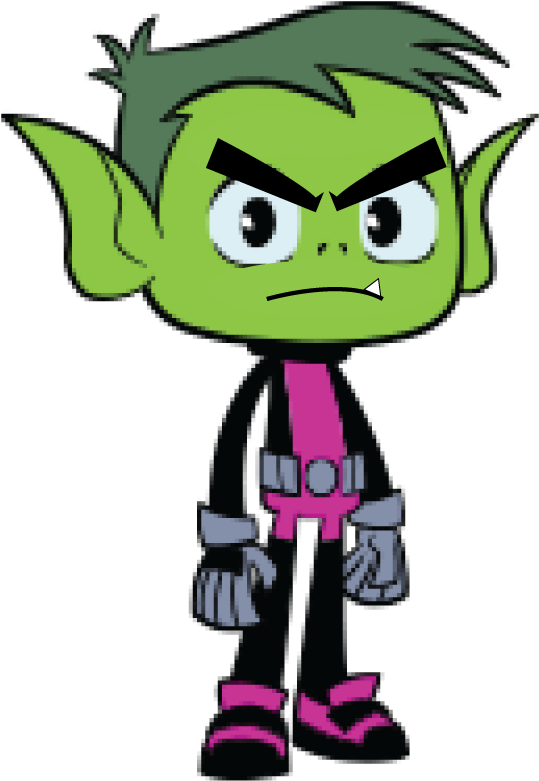 #8275683 Comment - Beast Boy Teen Titans Clipart (725x1050), Png Download