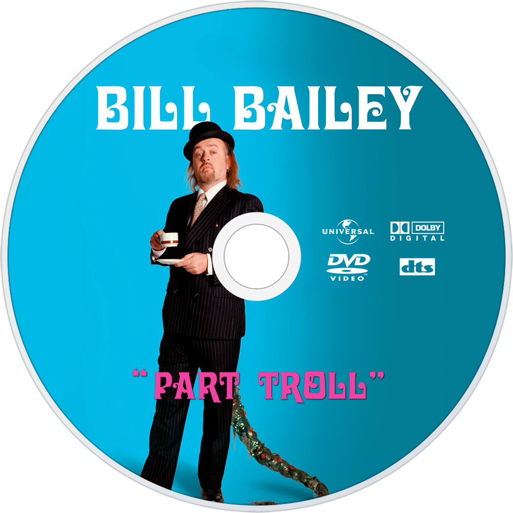 Bill Bailey Part Troll Movie Fanart Png Part Troll - Bill Bailey Live At The Apollo Part Troll Dvd Clipart (1000x1000), Png Download