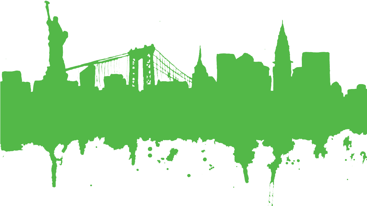 Homefcbc Cdc - New York Skyline Silhouette Tattoo Clipart (1272x791), Png Download
