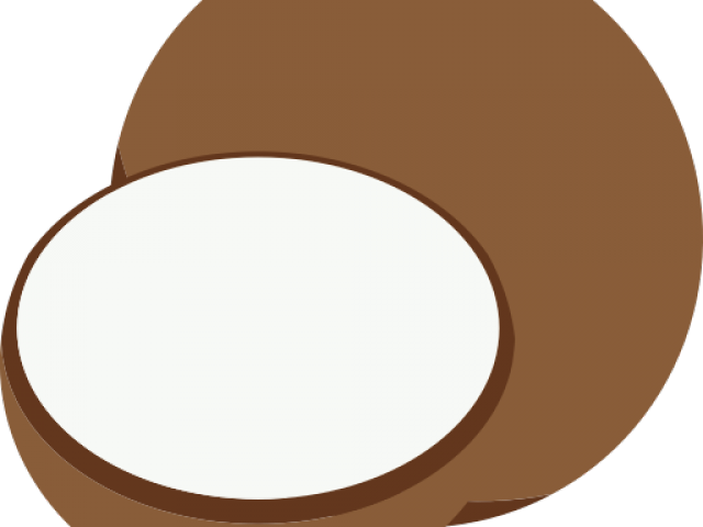 Coconut Clipart Beach Drink - Circle - Png Download (640x480), Png Download