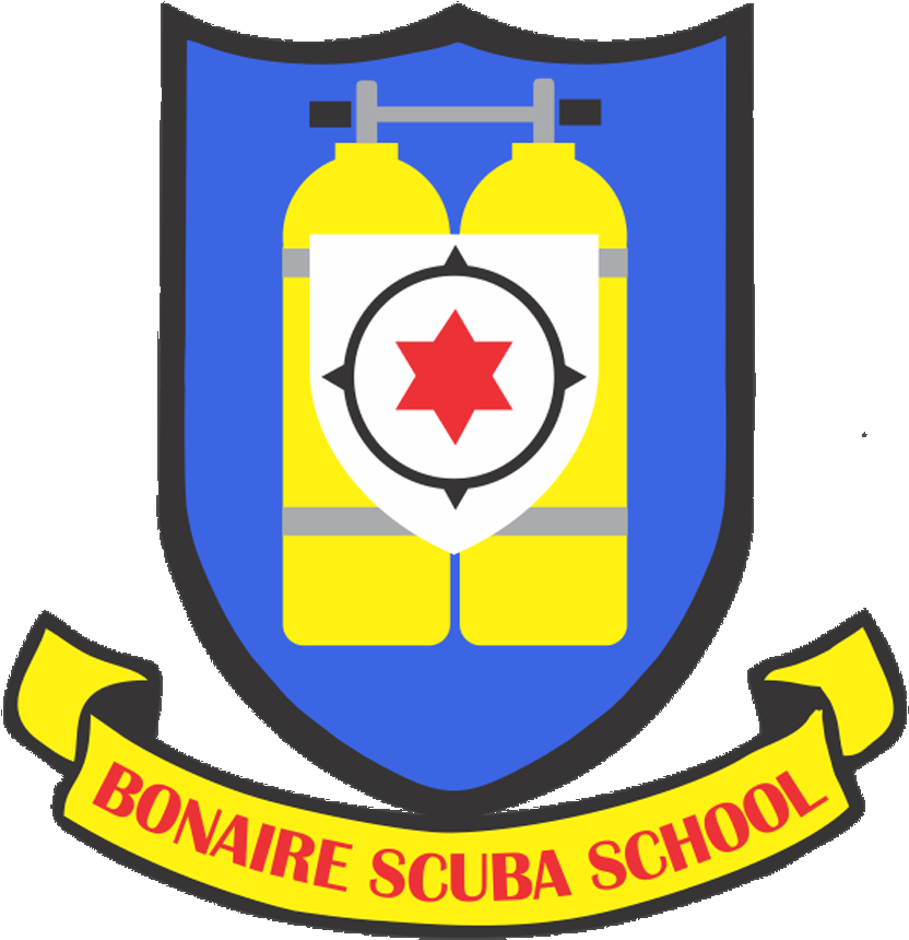 The Way Bonaire Learn To Dive - Emblem Clipart (900x900), Png Download