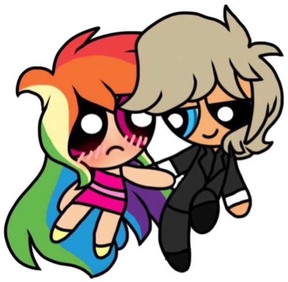 Dash And Dumbbell Ppg Style By Artistcoolpony - Cartoon Clipart (858x822), Png Download