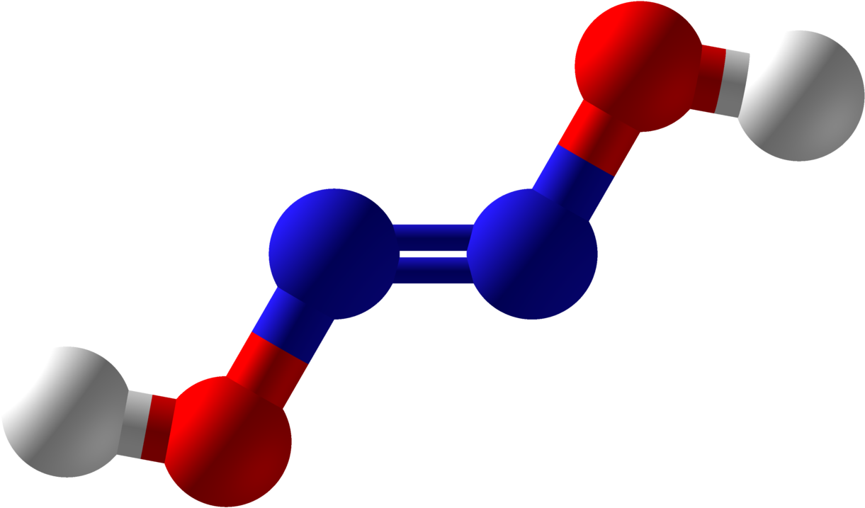 Dumbbells Clipart Bent - Kwas Diazotowy 1 - Png Download (1200x712), Png Download