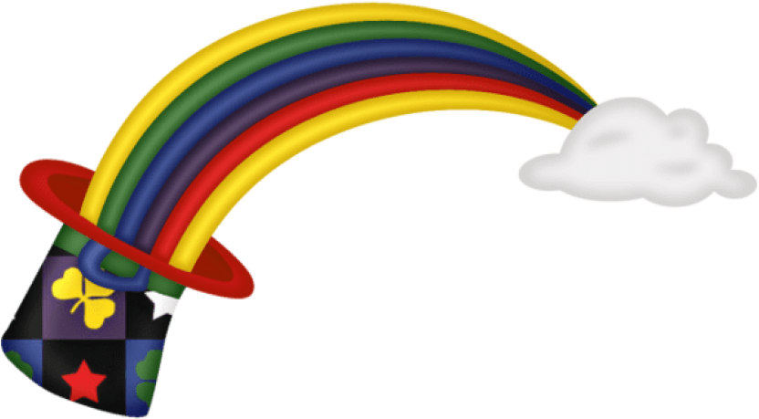 Free Png St Patrick Magic Hat Png Images Transparent - Magic Clipart Png (850x468), Png Download